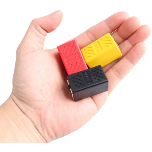 RJ45 Coupler in-Line Coupler Cat6 Cat5e Cat5 Ethernet Cable Extender Adapter Female to Female