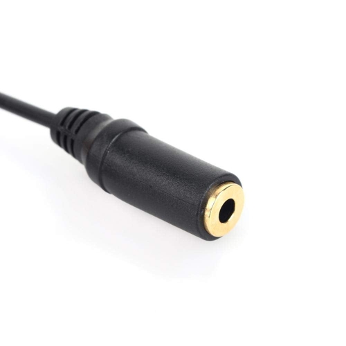 Microphone Audio Adapter, USB to 3.5mm Jack Audio Microphone MIC Link Adapter Connector Cable Wire for GoPro Hero 3 3+