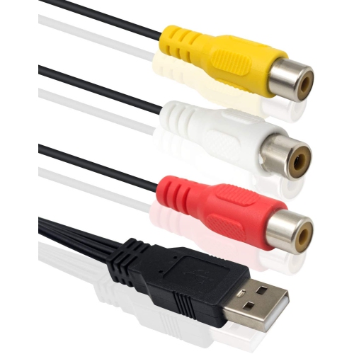 Câbles vidéo Secomp VALUE - Rallonge de câble vidéo - RCA mâle pour RCA  femelle - 5 m - blindé - noir
