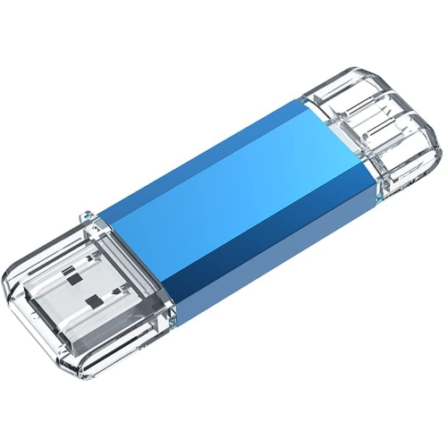 Image 1 of 5.. USB Type-C Flash Drive 32GB Dual Drive USB 3.0 Thumb Drive Memory Stick for USB-C Smartphones, New MacBook