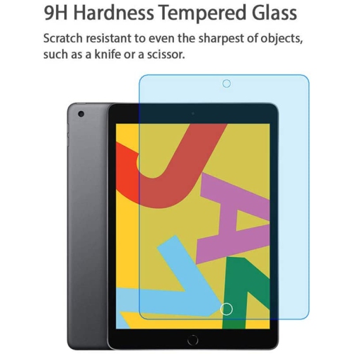 Screen Protector -Blue Light Filter Compatible for iPad 10.2 inch, 9H Hardness Tempered Glass Eye Protection