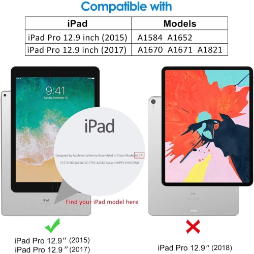 ALBERTATECH  Pacooper Screen Protector for Ipad Pro 12.9-Inch (2015/2017 Model, 1St/2Nd Generation), Pacooper Ipad Pro 12.9 Matte Pet Film