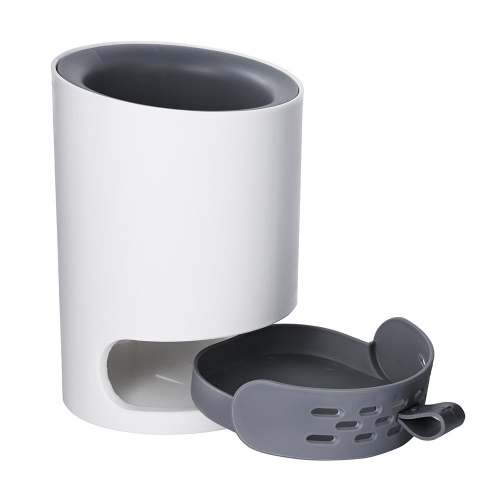 Wall Mounted Toilet Brush for Bathroom with Round Holder, Silicone Toilet Cleaning Kit for cleaning toilets sinks, washbasins and bathtubs