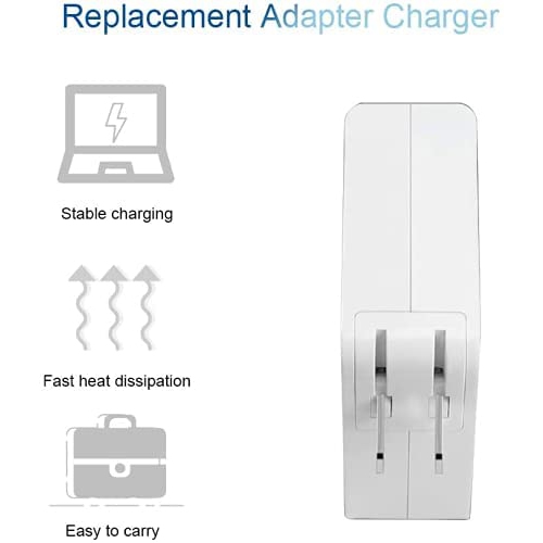 Replacement Mac Book Pro Charger, AC 85w Power T-Tip Adapter Universal Charger Replacement Cord for Mac Book Pro 17/15 Inch