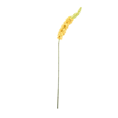 44" Yellow and Green Artificial Foxtail Decorative Floral Crafting Stem