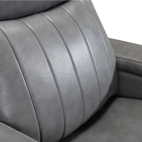 Valencia Glasgow Home Theater Seating | Premium Top Grain Italian 11000 Nappa Leather, Power Recliner, Power Lumbar Support, Power Headrest, LED