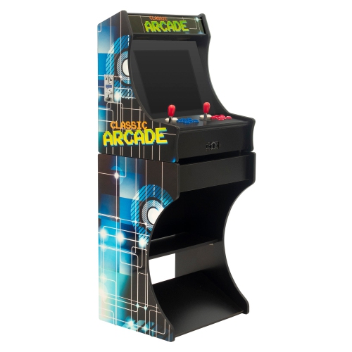 Creative Arcades 2 Player Mini Upright With Stand Arcade Machine 6296 Classic Retro Games 19 Lcd Screen Best Buy Canada