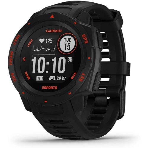 GARMIN  Instinct – Esports Edition Lava In Black [This review was collected as part of a promotion