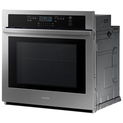 Samsung 30" 5.1 Cu. Ft. Self-Clean Electric Wall Oven (NV51T5512SS/AC) - Stainless Steel