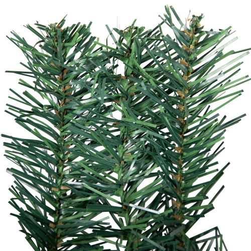 42" Pine Artificial Christmas Teardrop Swag with Pine Cones - Unlit