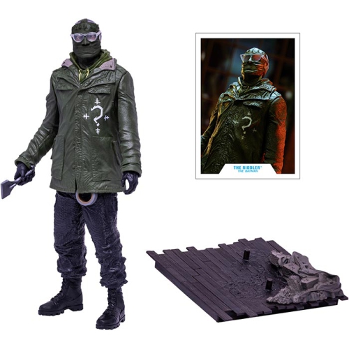 DC Multiverse Movie 12 Inch Action Figure The Batman Deluxe - Riddler