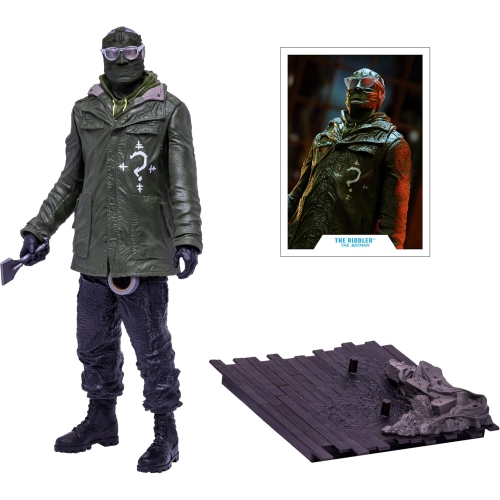 DC Multiverse Movie 12 Inch Action Figure The Batman Deluxe - Riddler