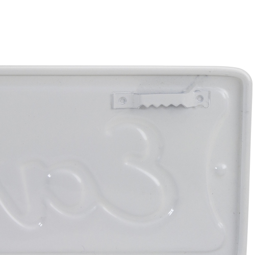 20.25" Metal "Easter Blessings" Sign with Eggs Wall Decor