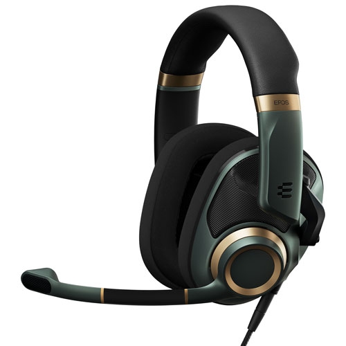 Open Box - EPOS H6PRO Open Acoustic Gaming Headset - Racing Green