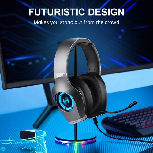 HECATE GX Hi-Res Gaming Wired Gaming Headsets with Microphone RGB Lighting - ENC Noise Cancelling