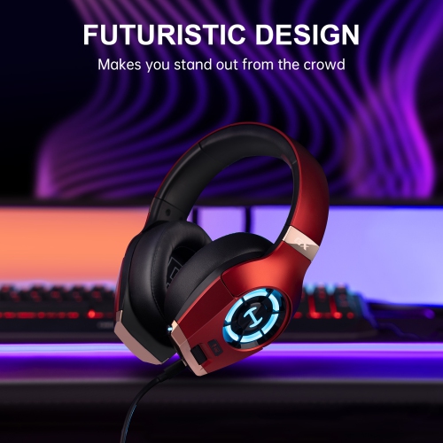 HECATE by Edifier GX Hi-Res Wired Gaming Headphones with Microphone - ENC Noise Cancelling - 50mm Driver