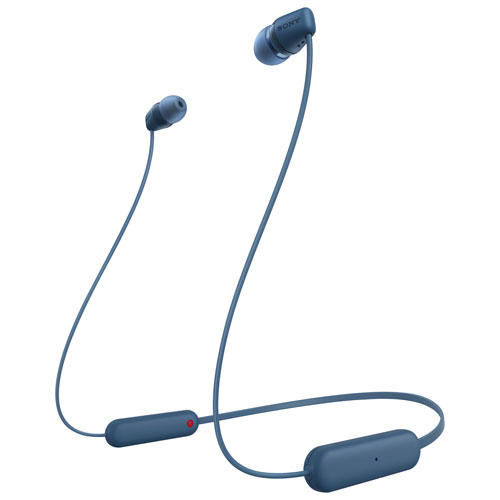 Sony WIC100 In-Ear Bluetooth Headphones - Blue