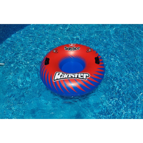 48-Inch Inflatable Red and Blue Radster Swimming Pool or Snow Tube