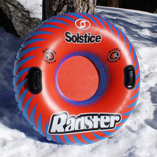 48-Inch Inflatable Red and Blue Radster Swimming Pool or Snow Tube