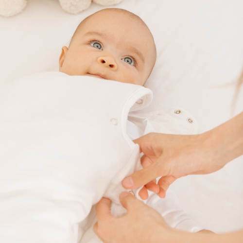 Glitter & Spice Organic Cotton Sleep Bag 1.0 ToG - Linen Cloud