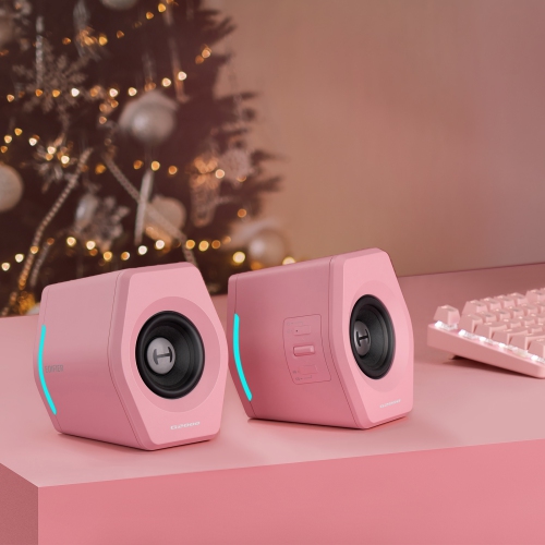 Edifier Hecate G2000 32W RGB Gaming Computer Speakers – Pink