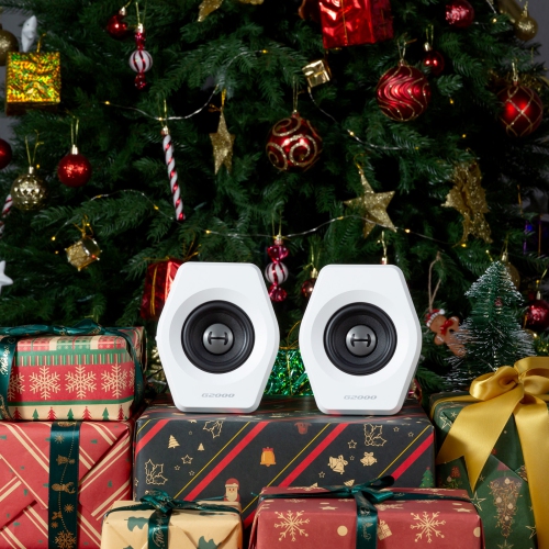 Edifier Hecate G2000 32W RGB Gaming Computer Speakers - White