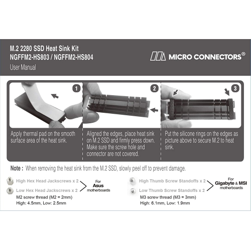 Disque SSD interne M.2 2280 1&nbsp;To PCIe Gen 4 x4 NVMe 2,0 990 de Samsung avec micro connecteurs 5&nbsp;mm, dissipateur thermique discret et vis de