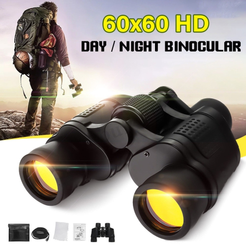 Waterproof HD Telescope 60X60 Binoculars Hd 3000M High Power For Outdoor Hunting Night Vision binocular Fixed Zoom
