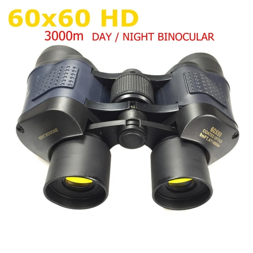 Waterproof HD Telescope 60X60 Binoculars Hd 3000M High Power For Outdoor Hunting Night Vision binocular Fixed Zoom
