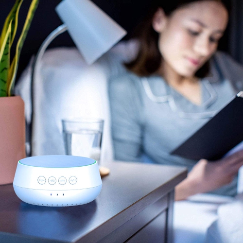 Sound Box Wireless Charger Sleep Instrument with 25 Natural Soothing Sounds,3 Timer and Memory Function - PrimeCables®