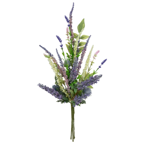ALLSTATE  21" Lavender Bundle Artificial Floral Bouquet