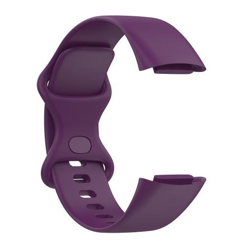 Compatible avec le bracelet ajustable charge 5 de Fitbit, bracelet silicone souple de remplacement pour hommes et femmes