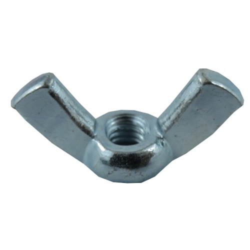 25 Pack #8-32 Zinc Plated Wing Nuts