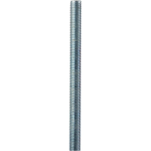 3/8"-16 x 2' Zinc Plated Threaded Rod