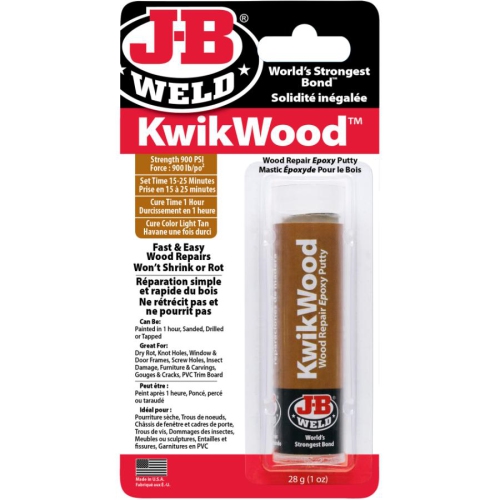 KwikWood Wood Repair Epoxy Putty - 1 oz