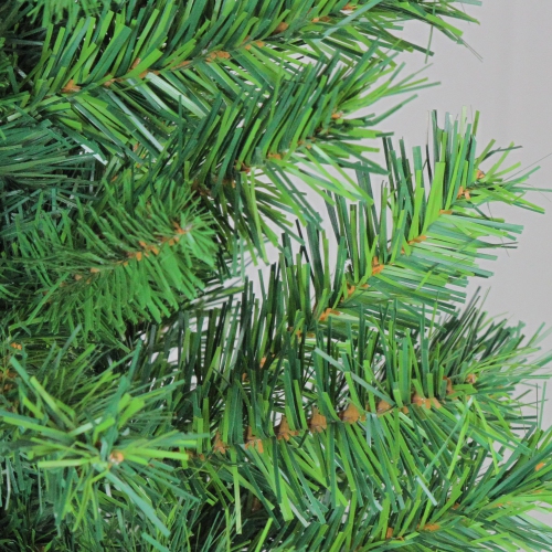 Arbre de Noël artificiel mince en pin de Virginie avec pot de 4 pi - sans éclairage