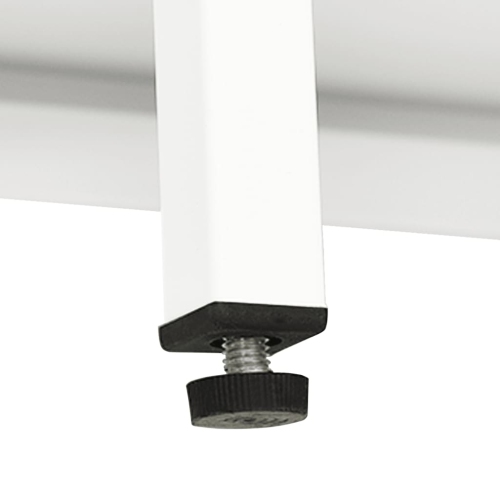 vidaXL Sideboard 14.9"x13.7"x27.5" Metal and Glass