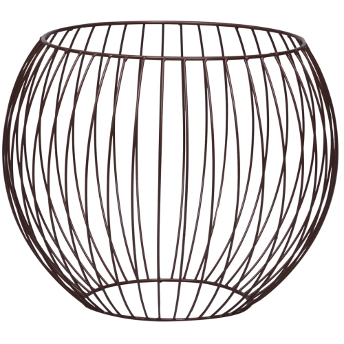 vidaXL Coffee Table Gold Ø 16.1"