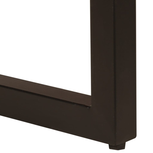 vidaXL Coffee Table 39.4"x19.7"x13.8" Solid Reclaimed Wood and Steel