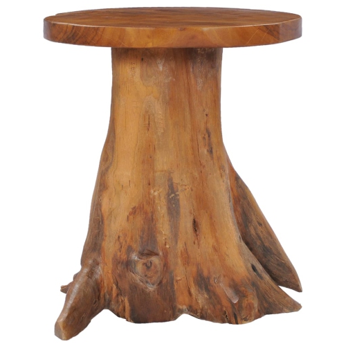 vidaXL Coffee Table 15.7"x15.7" Solid Teak Wood