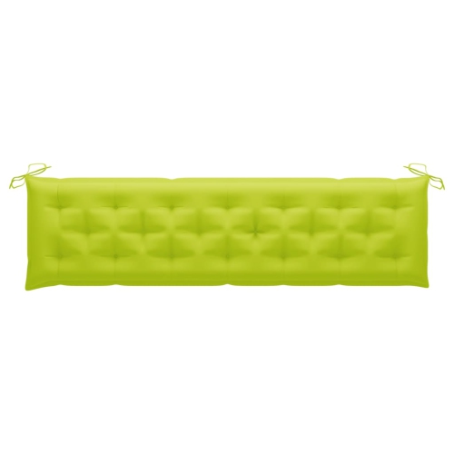 vidaXL Cushion for Swing Chair Bright Green 78.7 Fabric"