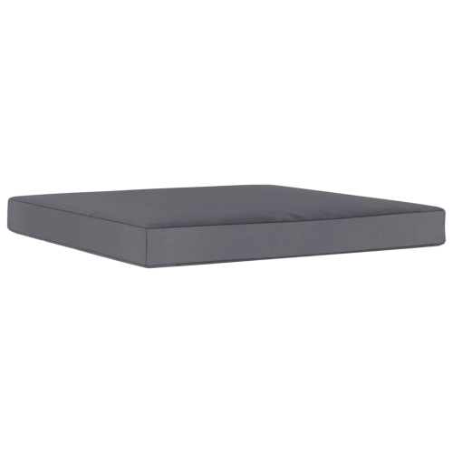 vidaXL Floor Pallet Cushion 23.6"x23.6"x2.4" Anthracite Fabric