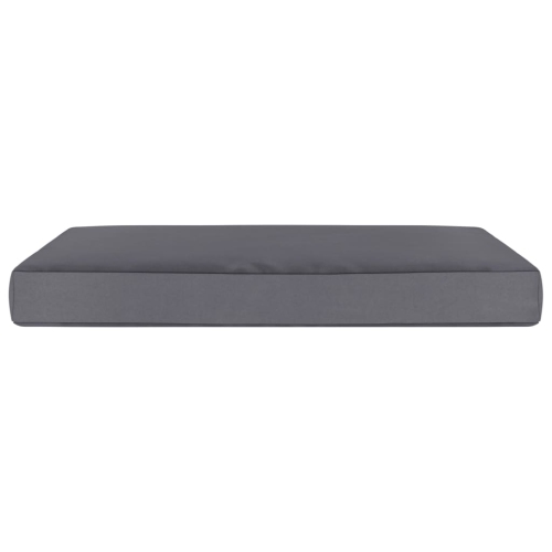 vidaXL Floor Pallet Cushion 23.6"x23.6"x2.4" Anthracite Fabric