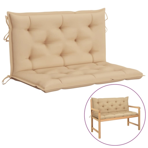 vidaXL Cushion for Swing Chair Beige 39.4" Fabric
