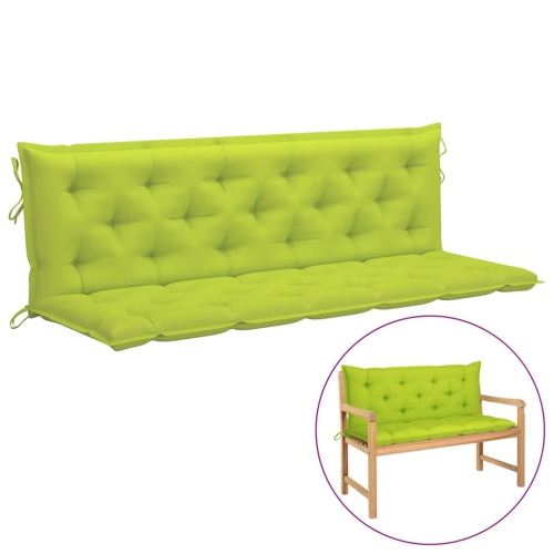 VIDAXL  Cushion for Swing Chair Bright Green 70.9 Fabric"