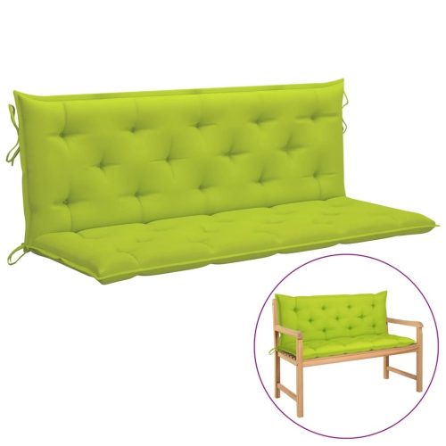 VIDAXL  Cushion for Swing Chair Bright Green 59.1 Fabric"