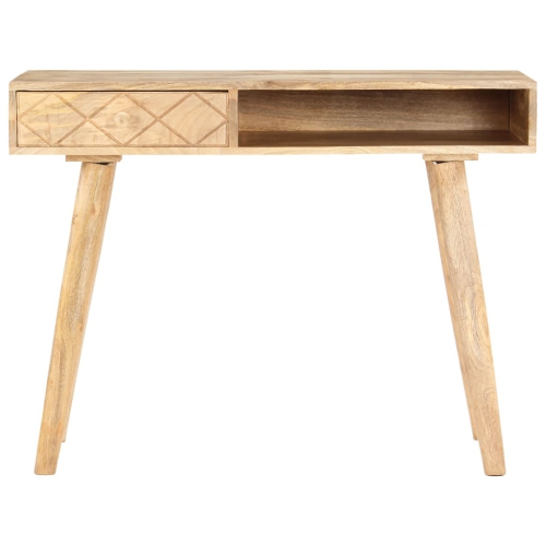 vidaXL Dressing Table 39.4"x19.7"x29.9" Solid Mango Wood