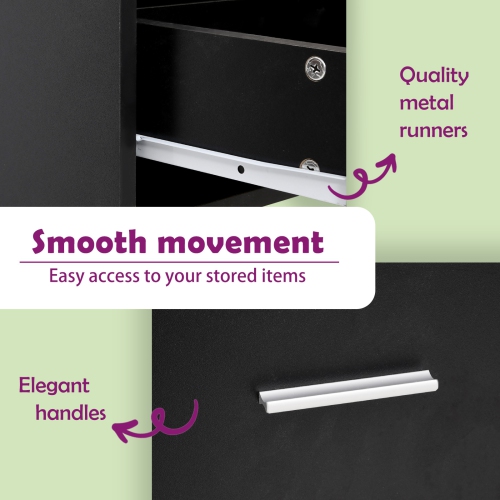 vidaXL Desk Black 39.4"x19.7"x29.9" Chipboard