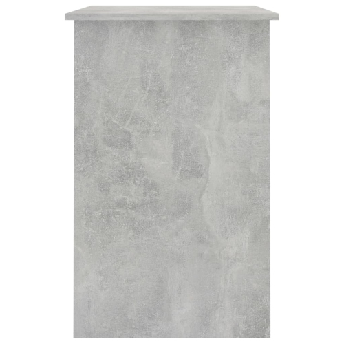 vidaXL Desk Concrete Gray 39.4"x19.7"x29.9" Chipboard