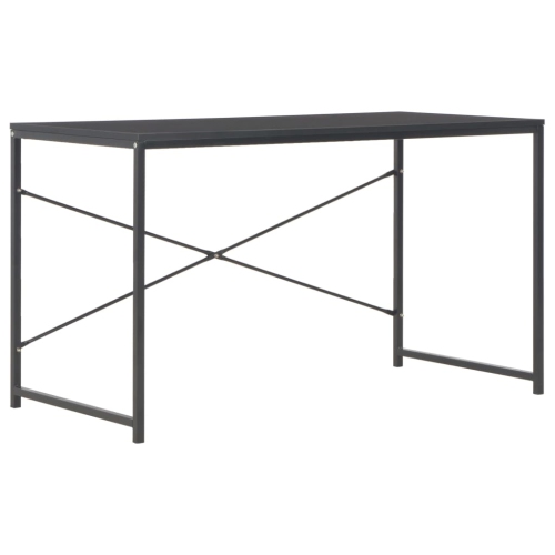 vidaXL Computer Desk Black 47.2"x23.6"x27.6"